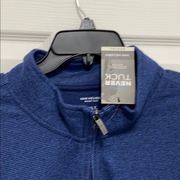 Van Heusen Never Tuck longsleeve pullover 2XLT NWT - Picture 3 of 5